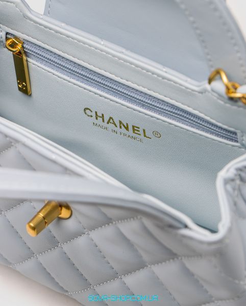 Жіноча сумка Chanel Kelly Bag Shiny Aged Calfskin Blue & Gold Hardware Premium фото