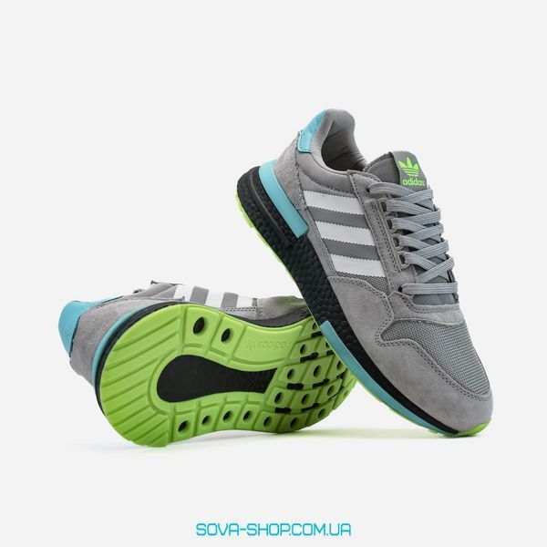 Чоловічі кросівки Adidas ZX 500 RM "Grey" фото
