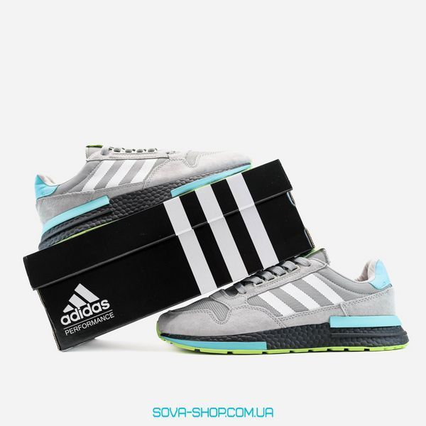Чоловічі кросівки Adidas ZX 500 RM "Grey" фото