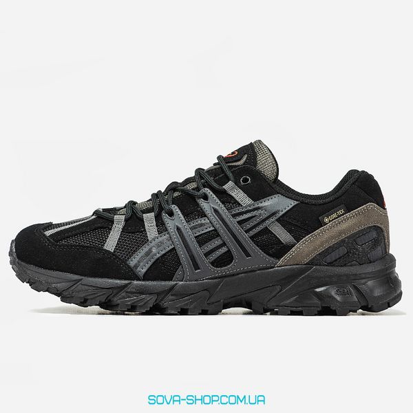 Мужские кроссовки Asics Gel-Sonoma 15-50 Gore-Tex TERMO❄ Black Grey Brown фото