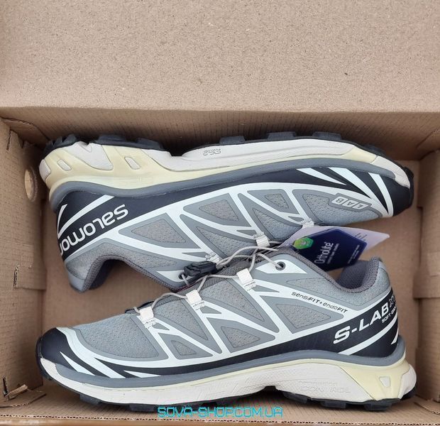 Чоловічі кросівки Salomon XT-6 Grey фото