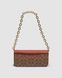 Женская сумка Coach Idol Bag 23 In Signature Canvas With Snakeskin Detail Premium re-12223 фото 3
