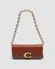 Женская сумка Coach Idol Bag 23 In Signature Canvas With Snakeskin Detail Premium re-12223 фото 2