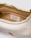 Жіноча сумка Yves Saint Laurent Calypso Hobo in Plunged Lambskin White/Gold Premium re-127381 фото 2