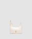 Жіноча сумка Yves Saint Laurent Calypso Hobo in Plunged Lambskin White/Gold Premium re-127381 фото 4