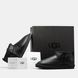 Жіночі та чоловічі зимові ботинки UGG Classic Ultra Mini Black Leather Premium re-9587 фото 9
