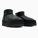 Женские зимние ботинки UGG Classic Ultra Mini Platform XL Black Leather PREMIUM re-11914 фото 6