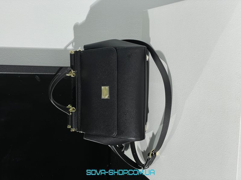 Женская сумка Dolce&Gabbana Sicily Medium Elongated Black Premium фото