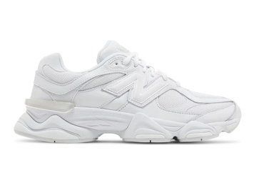 Жіночі та чоловічі кросівки New Balance 9060 Full White фото