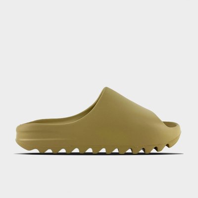 Мужские и женские кроссовки шлепанцы Adidas Yeezy Slide "Earth Bone" фото