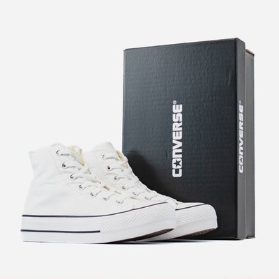 Жіночі кросівки Converse Hight x Chuck Taylor Platform White фото