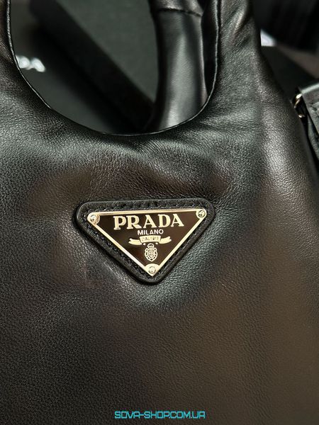 Жіноча сумка Prada Small Padded Soft Nappa-Leather Bag Premium фото