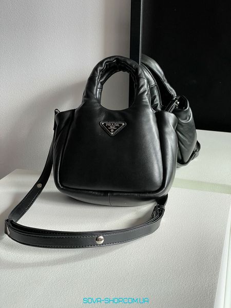 Женская сумка Prada Small Padded Soft Nappa-Leather Bag Premium фото