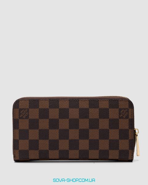 Кошелёк Louis Vuitton Zippy Wallet Damier Brown Premium фото