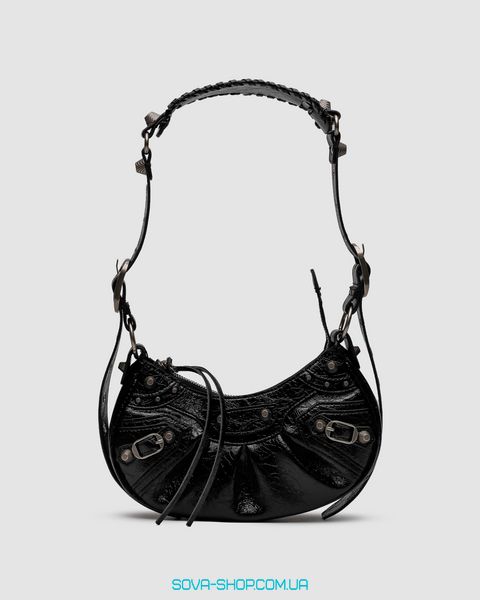 Женская сумка Balenciaga Le Cagole XS Shoulder Bag Black Premium фото