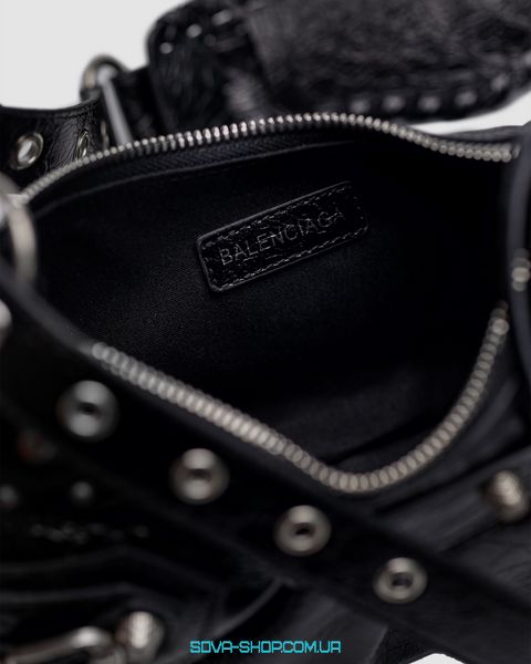Женская сумка Balenciaga Le Cagole XS Shoulder Bag Black Premium фото