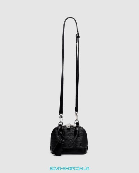 Жіноча сумка Louis Vuitton Nano Alma Epi Leather Black Premium фото