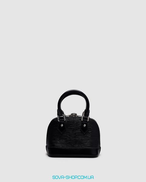 Жіноча сумка Louis Vuitton Nano Alma Epi Leather Black Premium фото