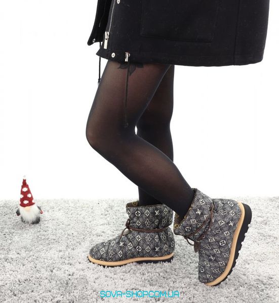 Зимові жіночі ботинки Louis Vuitton Pillow Boots 13039 фото