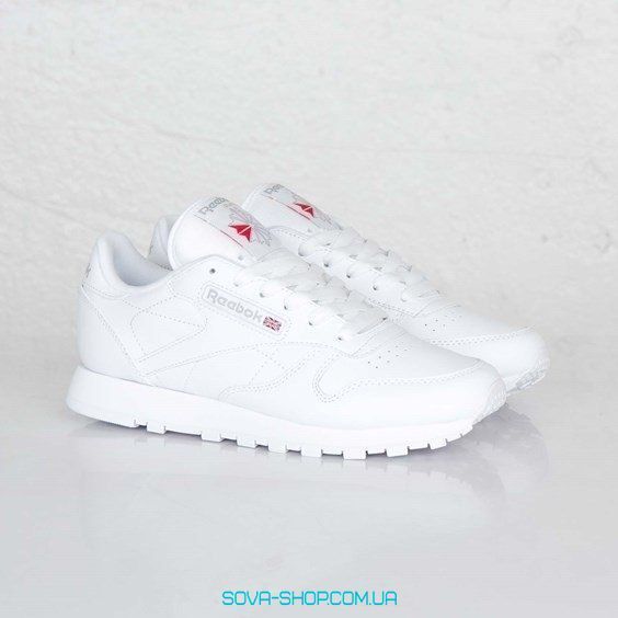 Мужские кроссовки Classic White Reebok фото