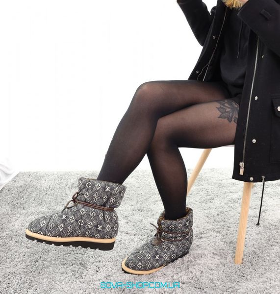 Зимові жіночі ботинки Louis Vuitton Pillow Boots 13039 фото