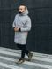 Мужская тёлая зимняя куртка серая ASOS parka long 2020 re-4021 фото 1
