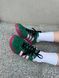 Жіночі кросівки Adidas Gucci x Gazelle Green Pink re-9307 фото 13