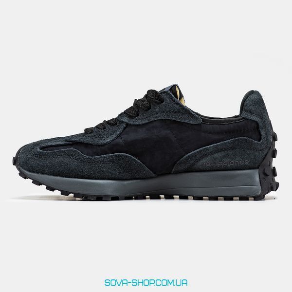 Чоловічі та жіночі кросівки New Balance 327 Black фото