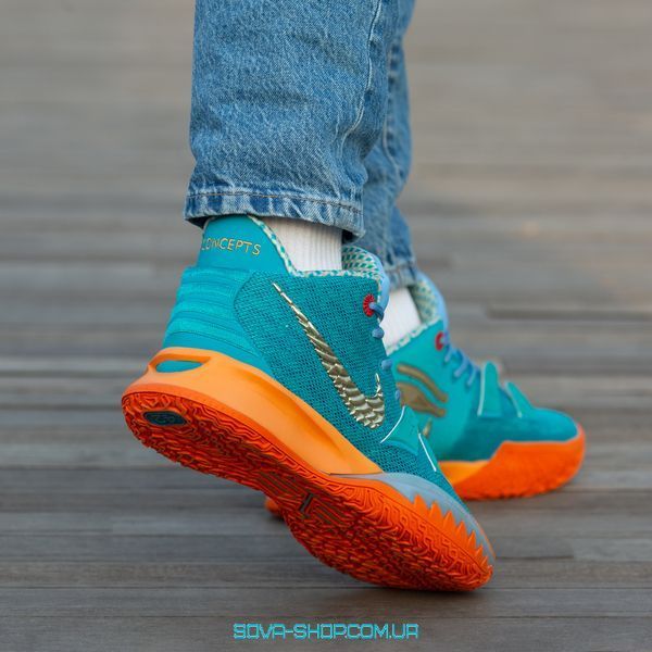 Чоловічі баскетбольні кросівки Nike Kyrie 7 Blue Orange фото