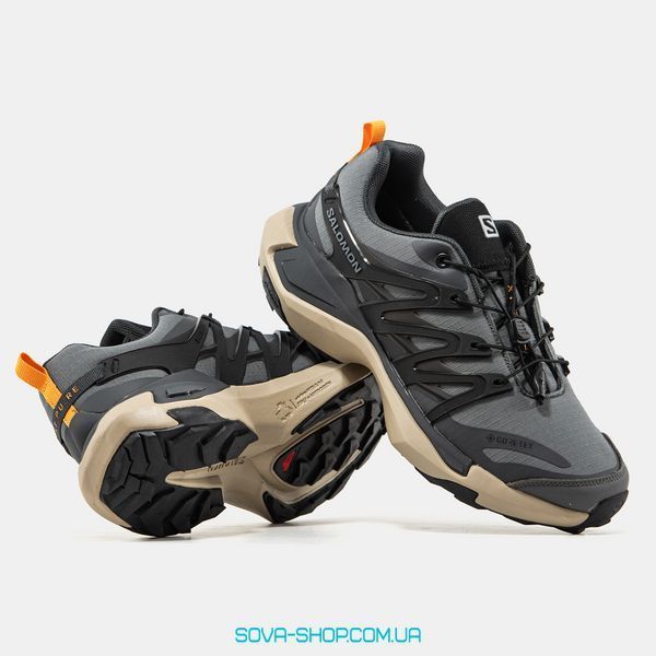 Чоловічі кросівки Salomon XT Pu.Re Gore-Tex Termo Light Green Beige фото