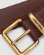 Ремень Miu Miu Leather Belt Brown Premium re-128217 фото 3