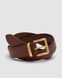 Ремень Miu Miu Leather Belt Brown Premium re-128217 фото 4