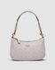 Женская сумка Coach Teri White Shoulder Bag In Signature Canvas Premium re-11568 фото 2