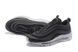 Мужские кроссовки Air Max 97 Black/White/Metallic Silver Nike 730m00 фото 3