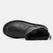 Жіночі зимові ботинки UGG Classic Zip Black Leather Premium re-9581 фото 4