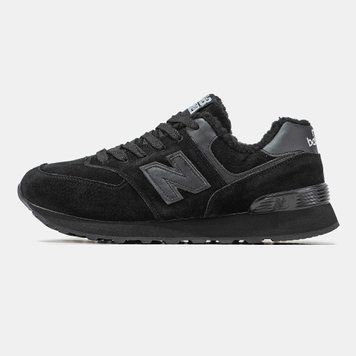 Мужские зимние кроссовки New Balance 547 Black Мех фото
