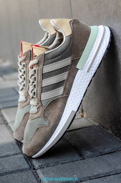 Ексклюзивна модель кросівки Сommonwealth x adidas ZX 500 RM "Black Gradient" Adidas фото