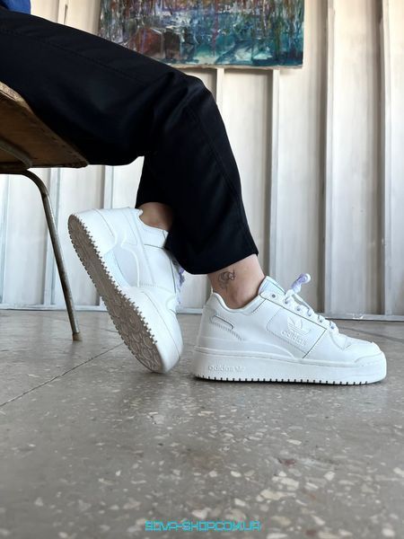 Жіночі кросівки Adidas Forum Bold White фото