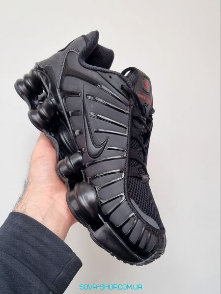 Чоловічі кросівки Nike Shox TL Black/Green (змінюють колір від температури) фото