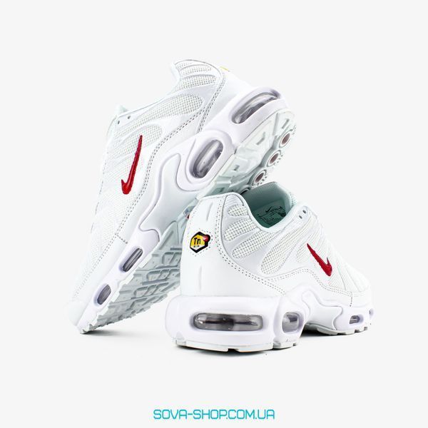 Чоловічі кросівки Nike Air Max Tn "White/Red" фото