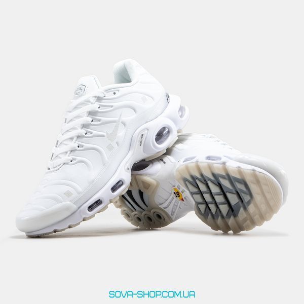 Чоловічі кросівки Nike Air Max TN Plus White Leather фото