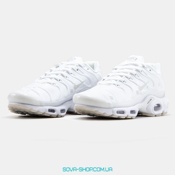 Чоловічі кросівки Nike Air Max TN Plus White Leather фото