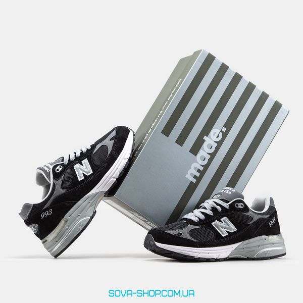 Чоловічі кросівки New Balance 993 Black Grey фото