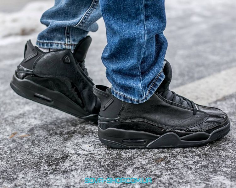 Мужские баскетбольные кроссовки Nike Air Jordan Dub Zero "Black Cat" фото