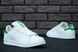 Чоловічі та жіночі кросівки Adidas Stan Smith White Green re-4153 фото 3