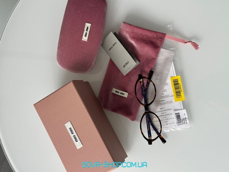 Сонцезахисні окуляри Miu Miu SMU56ZS 2VN-50K Gold Premium фото