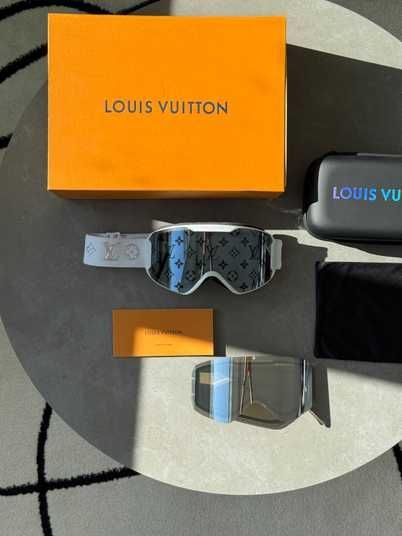 Лыжные очки (маска) Louis Vuitton Snow Mask White Premium - купить