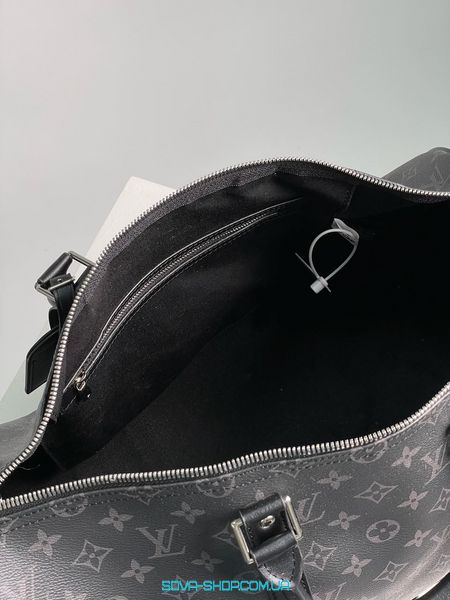 Унисекс сумка Louis Vuitton Keepall 45 Eclipse Grey Premium фото