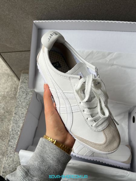 Жіночі кросівки Asics Onitsuka Tiger Mexico 66 White фото