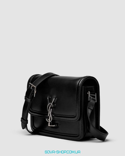 Жіноча сумка Yves Saint Laurent Solferino Black/Silver Premium фото